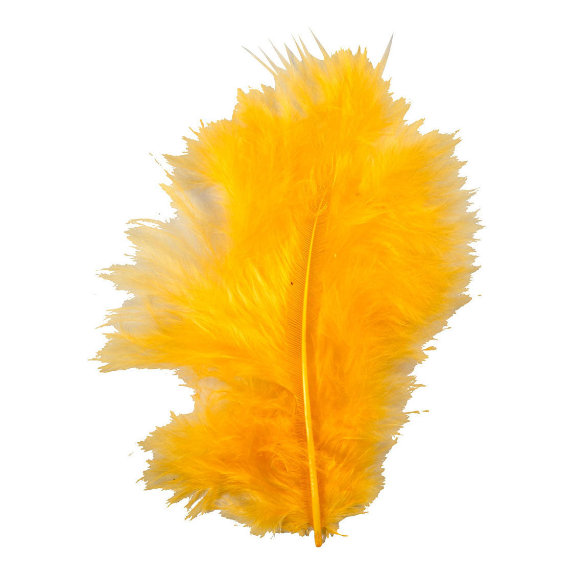 Creativ company down, size 5-12 cm, yellow, 15 pieces in a box