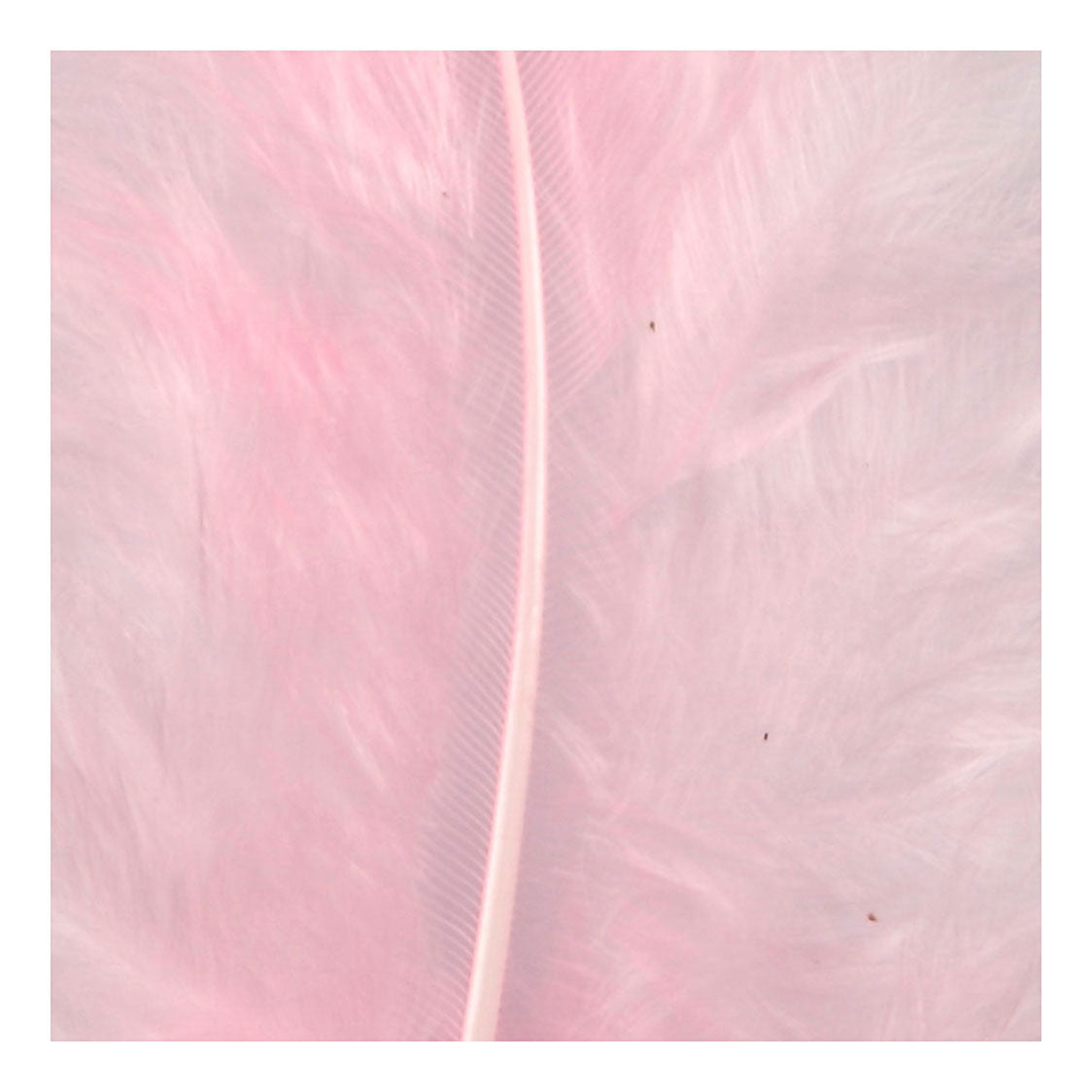 Creativ company down, size 5-12 cm, light red, 15 pieces in a box