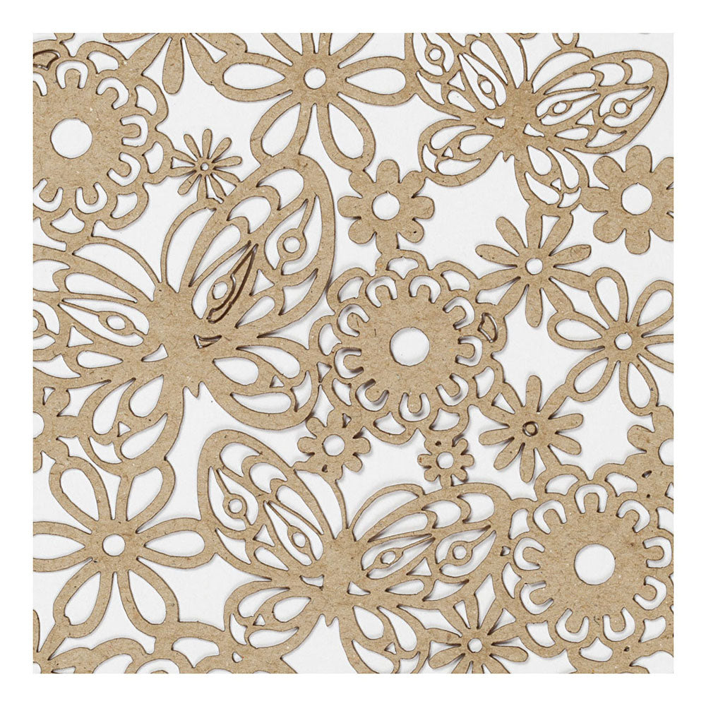 Creativ company patterned cardboard, sheet 10.5x15 cm, 200 gr, natural, 10 pieces 1 box