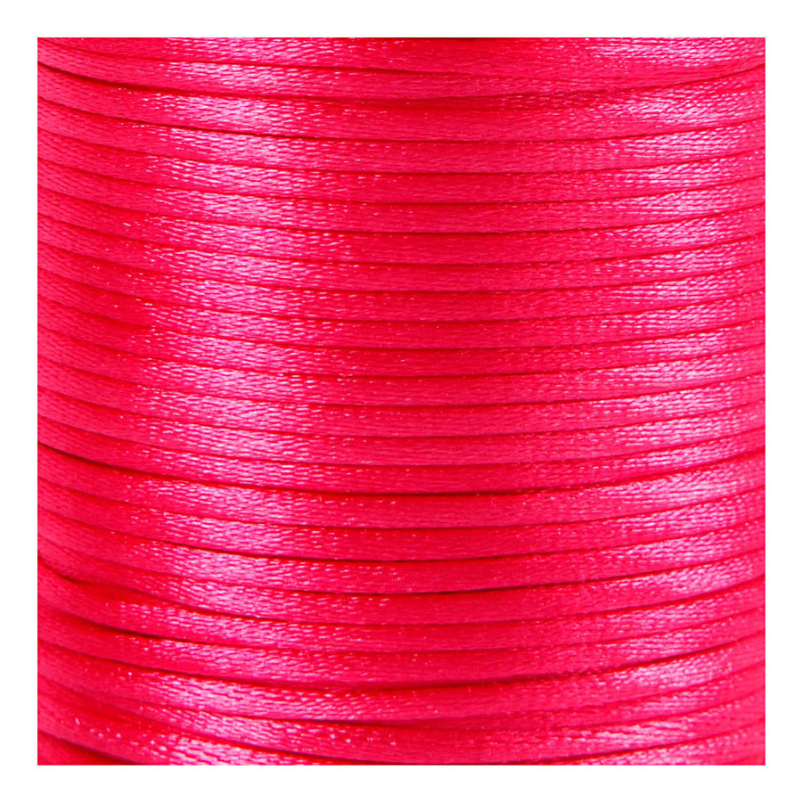 Creativ company satin cord, thickness 2 mm, pink, 50 m 1 roll