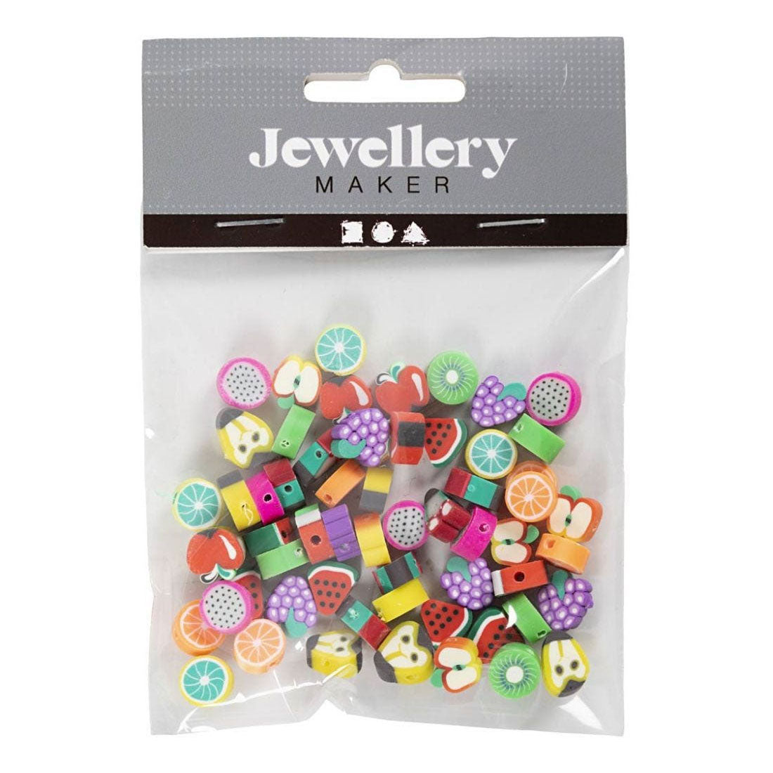 Creativ Company fruit figure beads, 60 pcs.