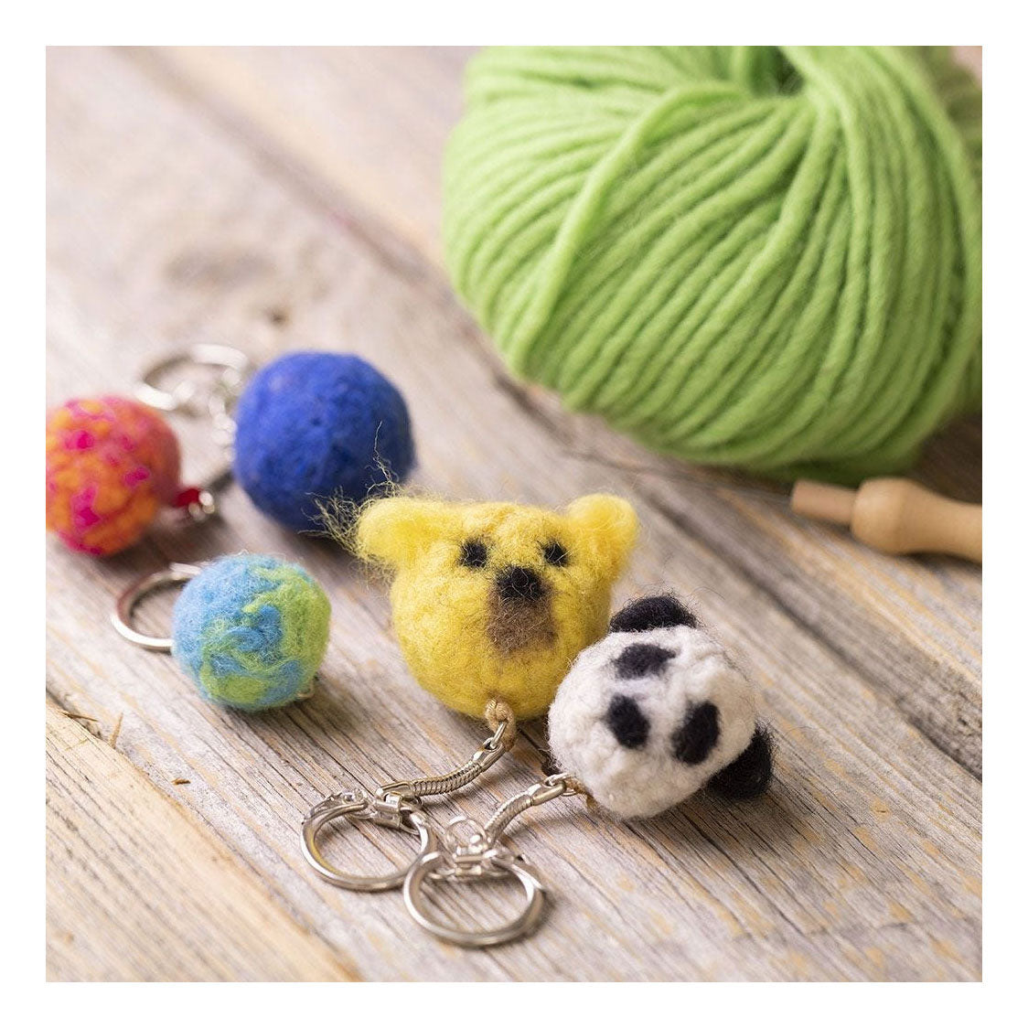 Creativ company wool yarn, l: 50 m, beige, 50 gr 1 ball