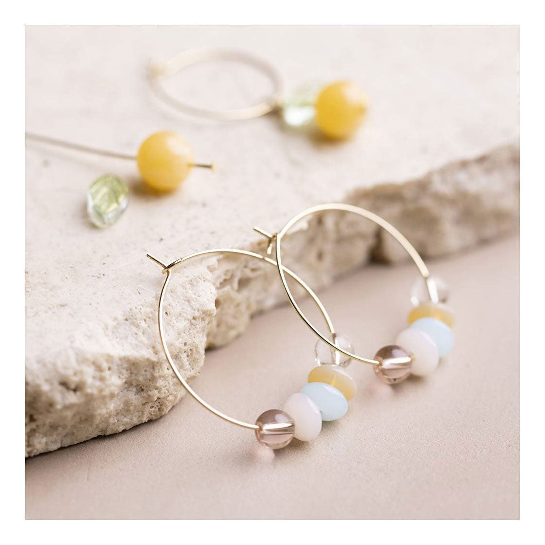 Creativ Company Mini Hobbyset Jewelry Kolczyki z koralikami