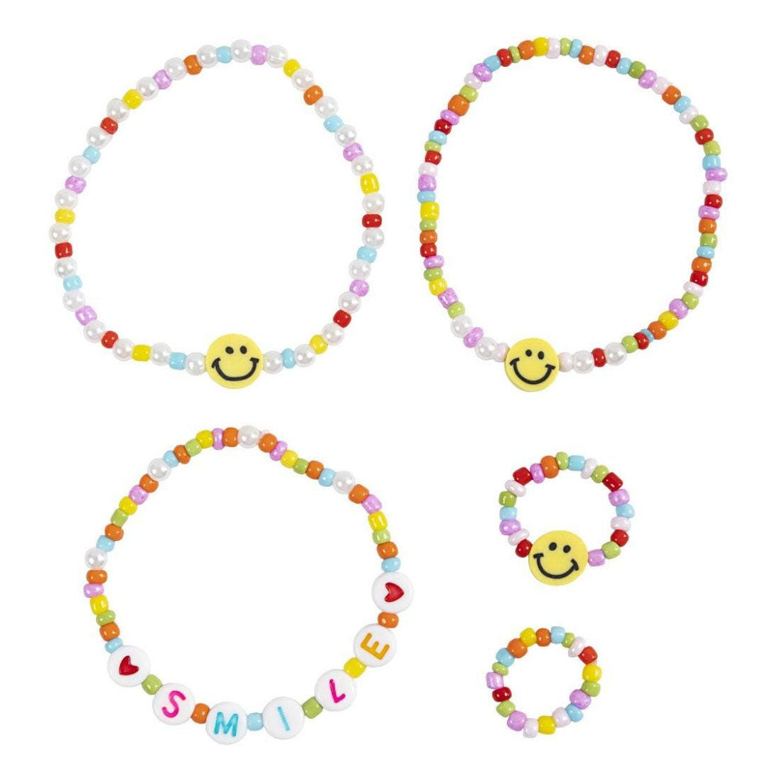 Creativ company mini hobby set jewelry, bracelet and finger ring, 1 box