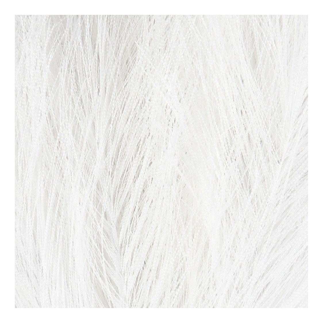 Creativ company artificial feathers, l: 15 cm, w: 8 cm, white, 10 pieces in a box