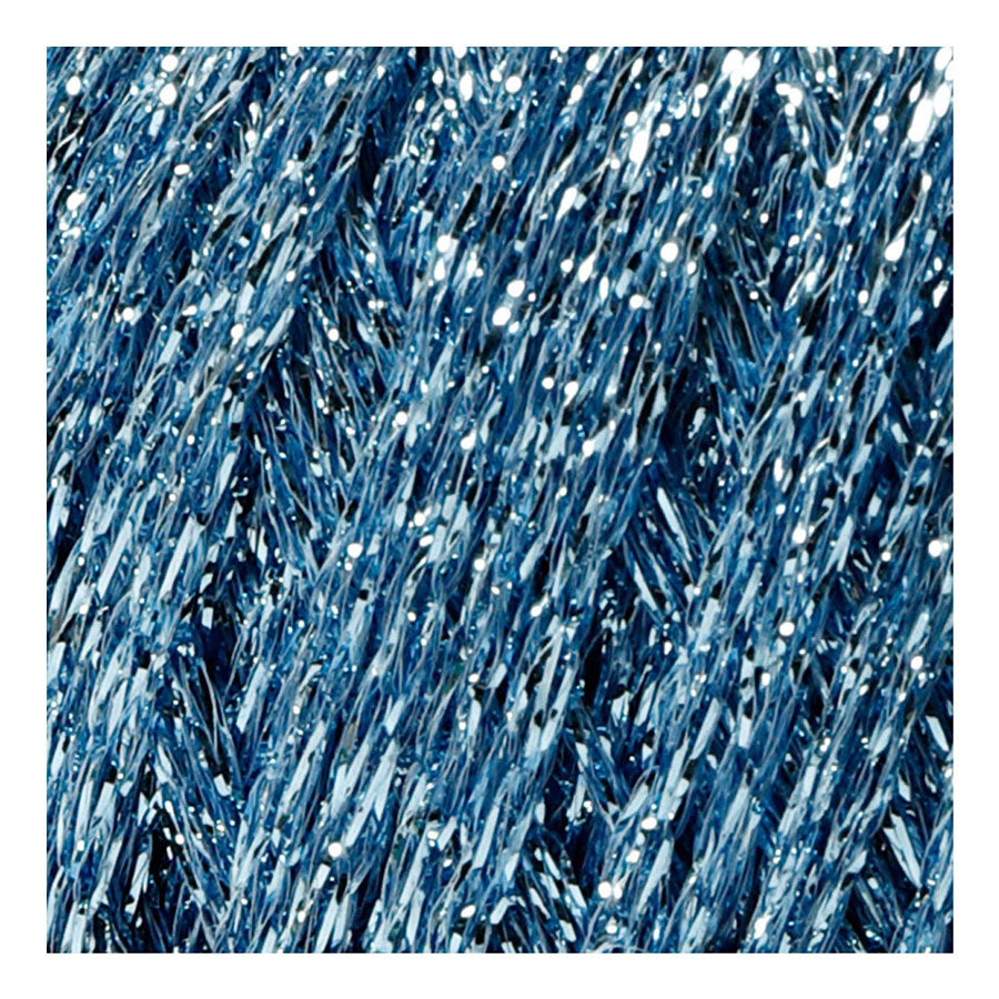 Блестяща прежда Creativ Company с лурекс, l: 160 m, светло синя, 25 g 1 топка