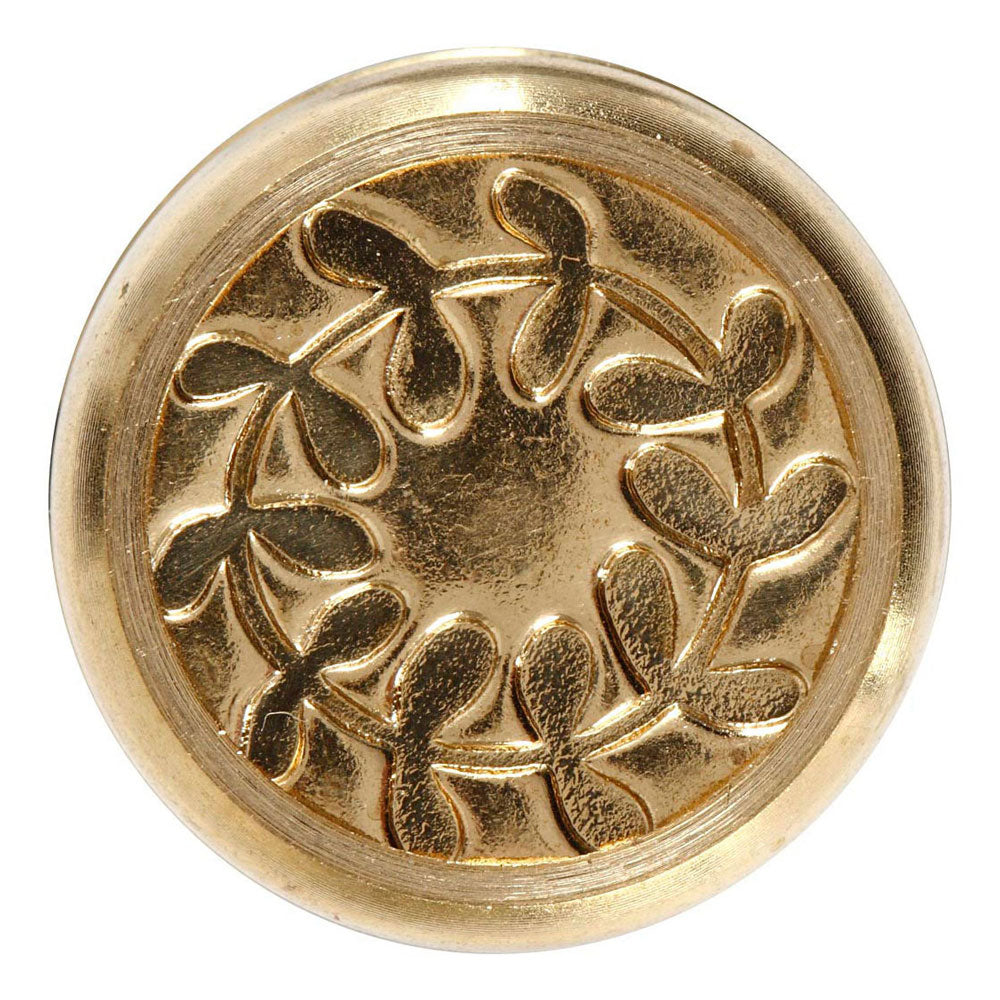 Creativ company stamp set, d 17 mm, mother of pearl, 1 set