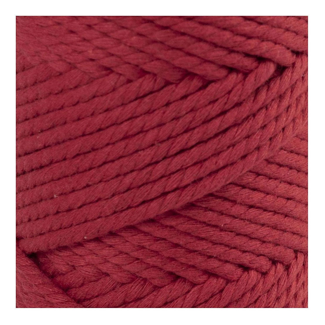 Creativ company macramé cord, l: 55 m, d 4 mm, red, 330 g 1 roll