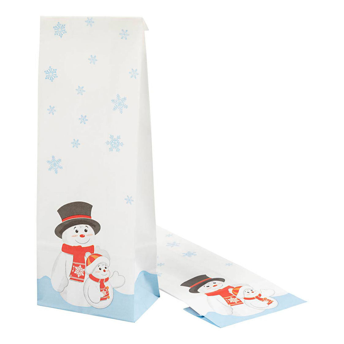 Фирмена чанта Creativ с мотив, коледни мотиви, h: 28 см, размер 6x10 см, 60 гр., 100 бр. 1 кутия