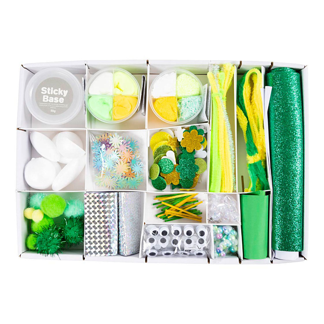 Creativ company creative box, samples, various colors, 1 box