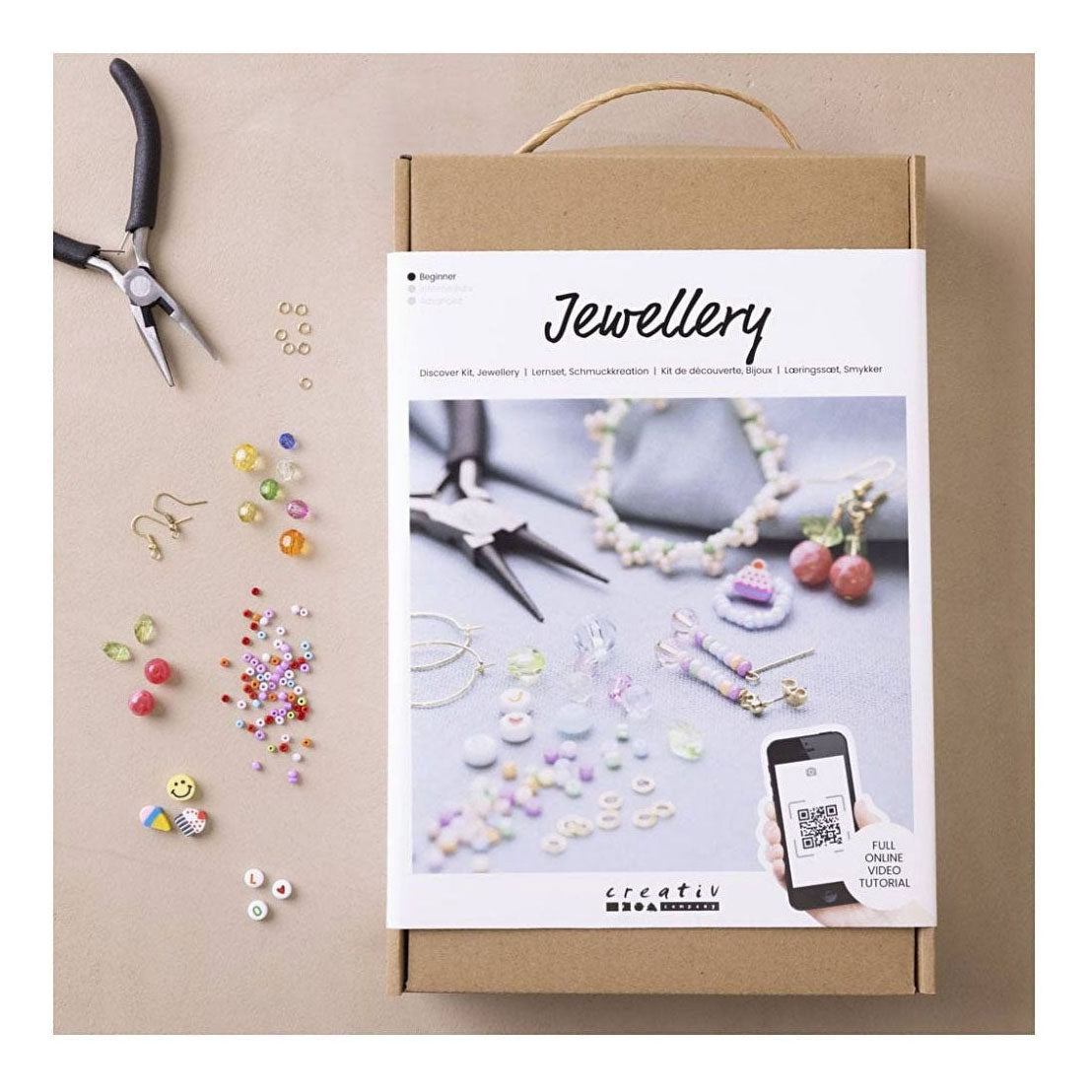 Creativ company starter hobby set jewelry, 1 box