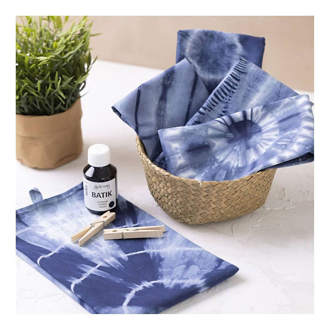 Creativ company starter hobby set batik, 1 box