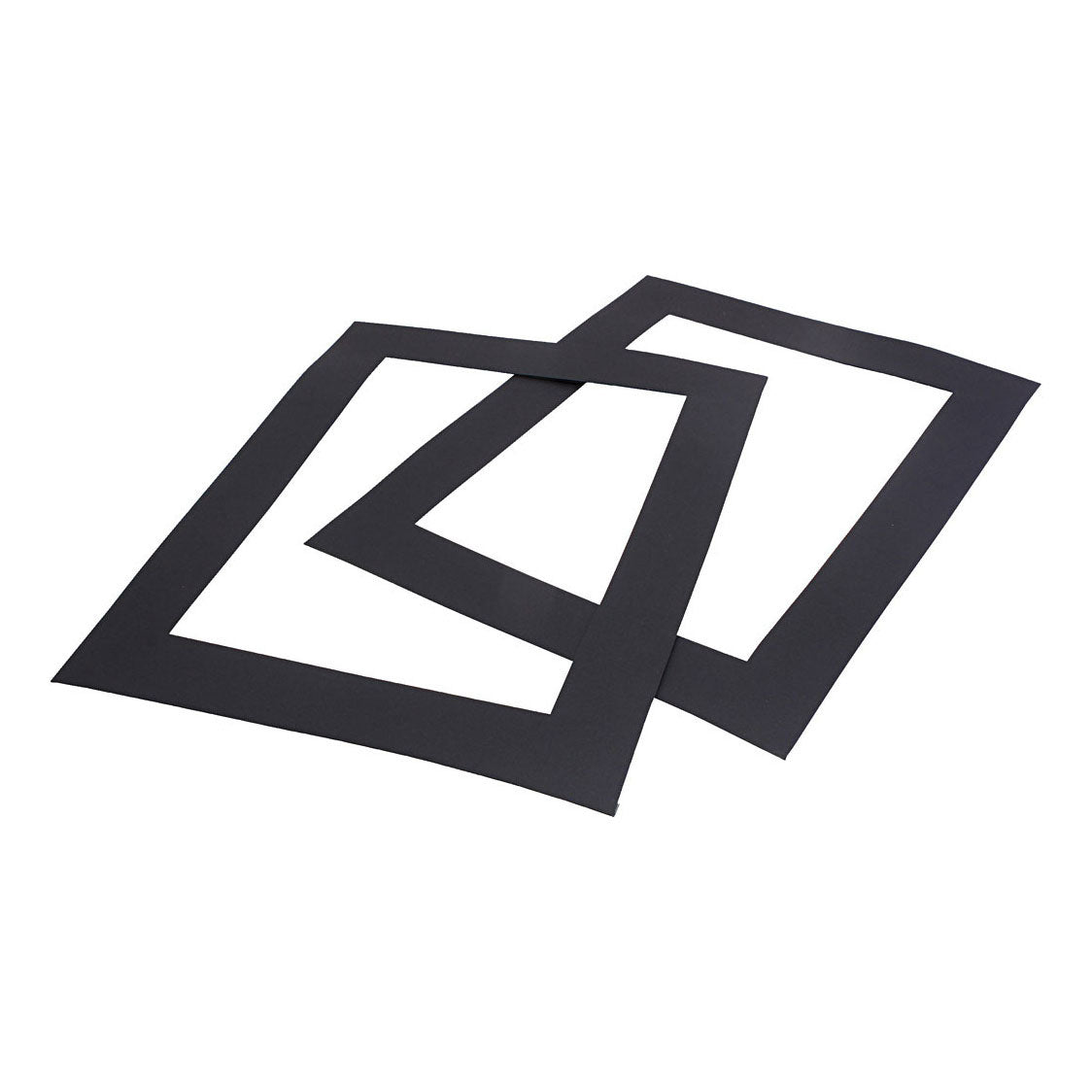 Creativ-yrityksen passepartoutit, a4, koko 28,5x37 cm, 500 g, musta, 100 kpl 1 laatikko