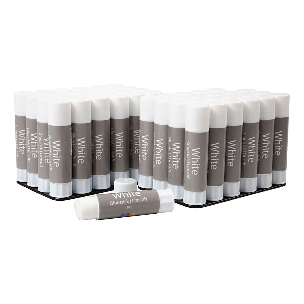 Creativ company white glue stick, 48 pcs.