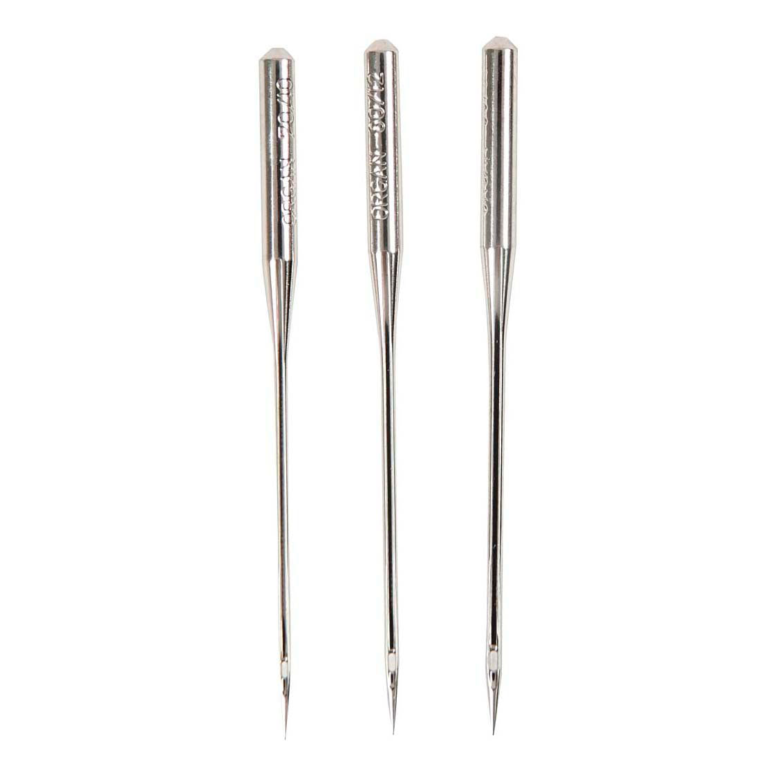 Creativ company sewing machine needles, size 70+80+90+100, 10 pieces in a box