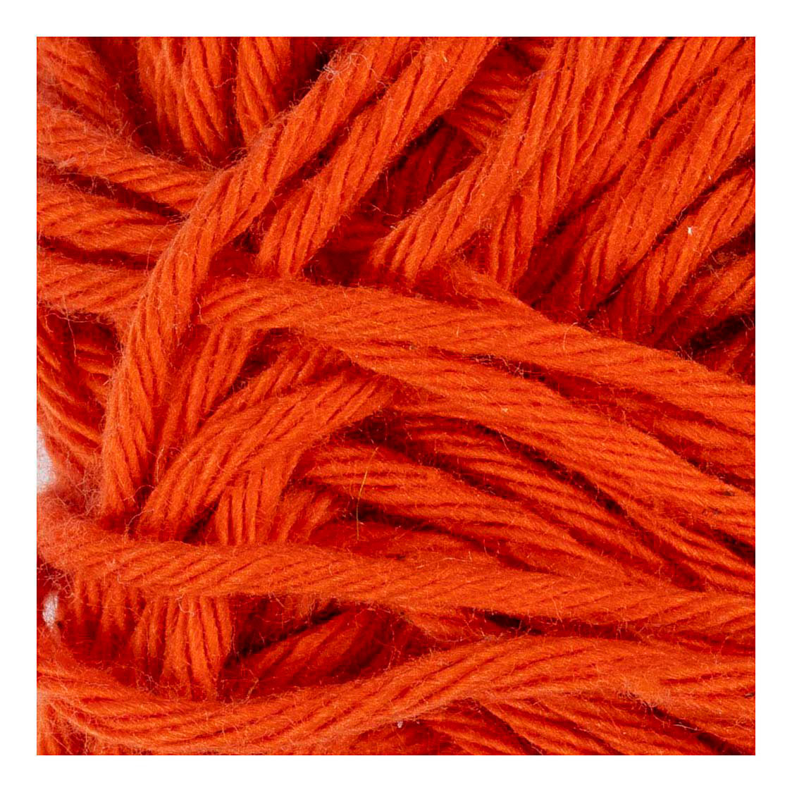 Fil de coton Creativ company, taille 8 8, l : 80-85 m, rouge, 50 g 1 pelote