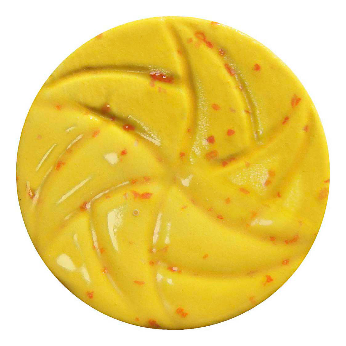 Creativ Company gesprenkelte Keramikglasur, 999-1060 °C, undurchsichtig, gelber Schleier, 60 ml 1 Flasche