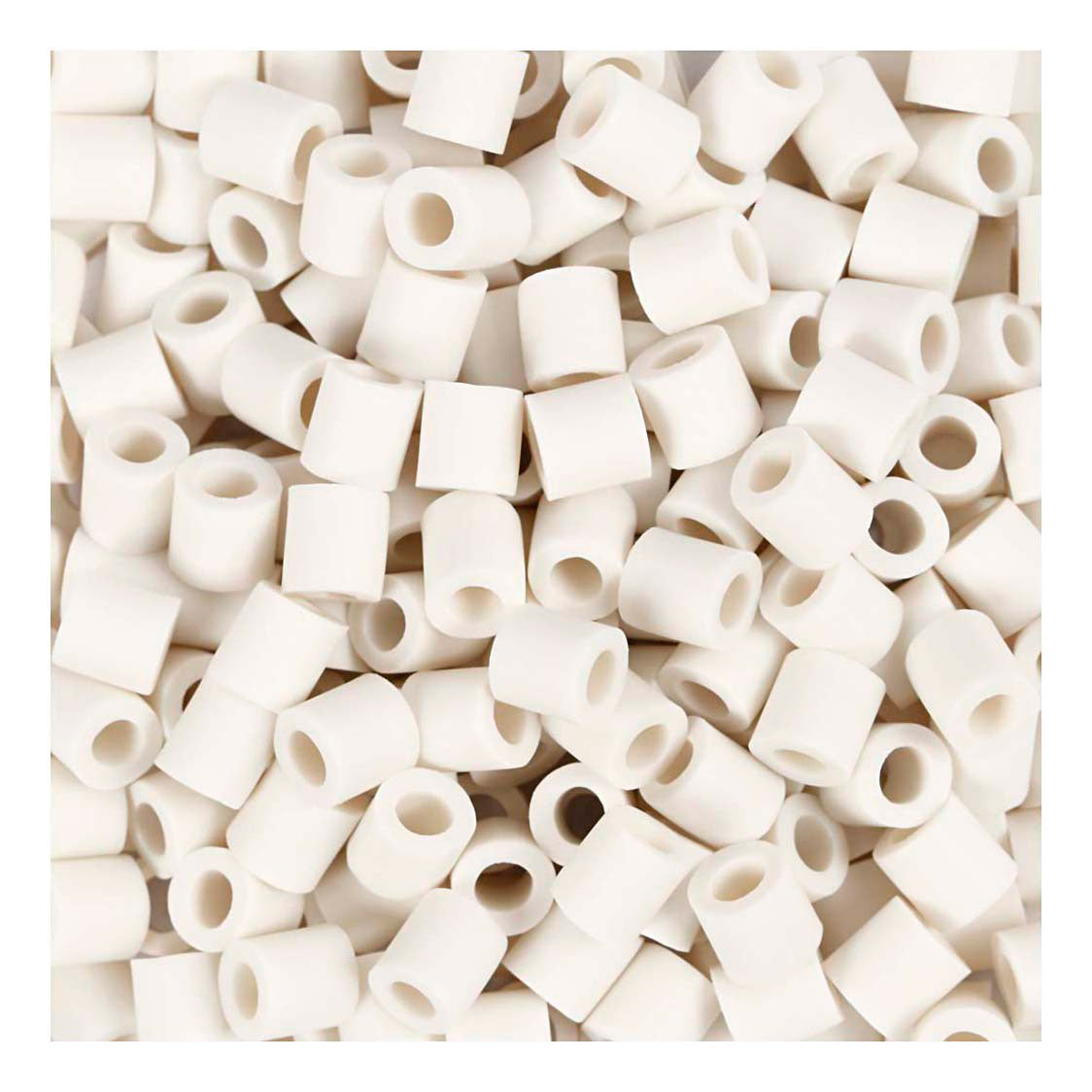 Empresa criativa nabbi biobeads 5x5mm branco - 3000 unid.