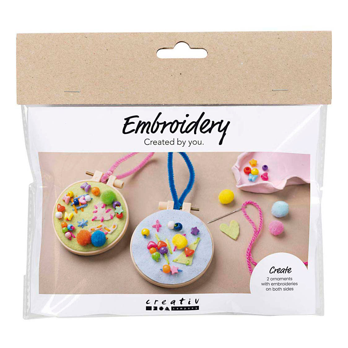 Creativ company mini hobby set embroidery, fantasy, 1 box