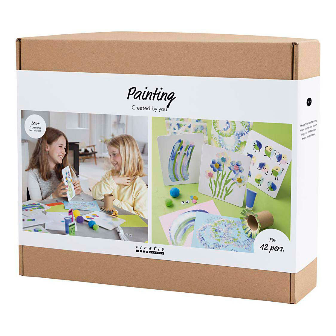 Creativ company groepsset schilderen, diverse kleuren, 1 doos