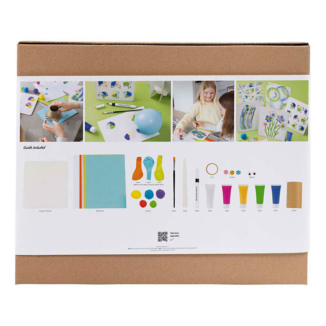 Creativ company groepsset schilderen, diverse kleuren, 1 doos