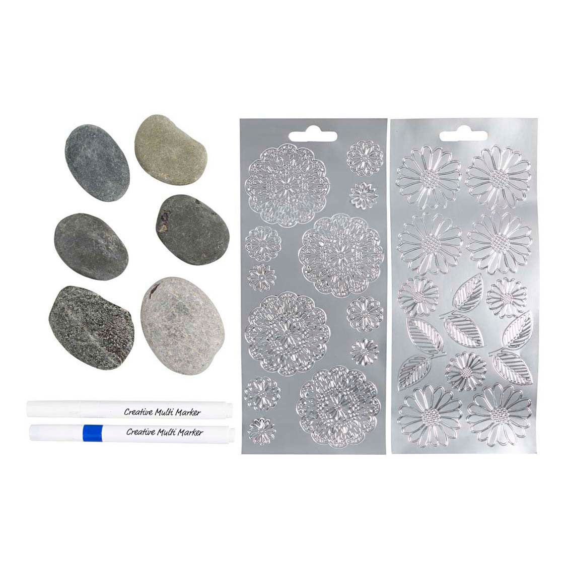 Мини хоби комплект Creativ Company декорация от камък син