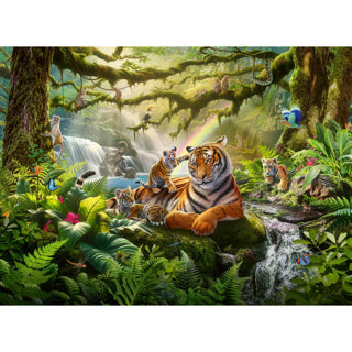 Ravensburger puzzle jungle wildlife wonders 300 pcs