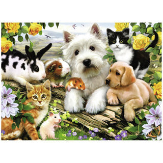 Ravensburger puzzle animal friends 300 XXL pieces