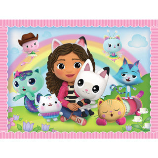 Gabby's Dollhouse Puzzle (30 and 48 pieces) and Memo