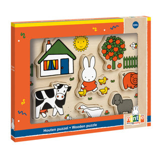 Bambolino toys Miffy wooden puzzle