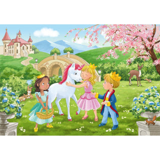 Ravensburger Puzzle Prince Princess 2x12st
