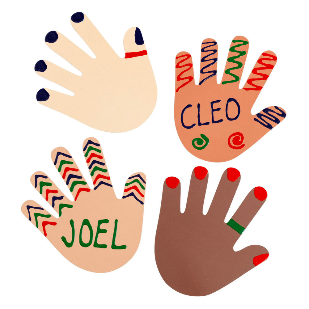 Colorations Colors Like Me Hands, Set of 24 (4 Colors)