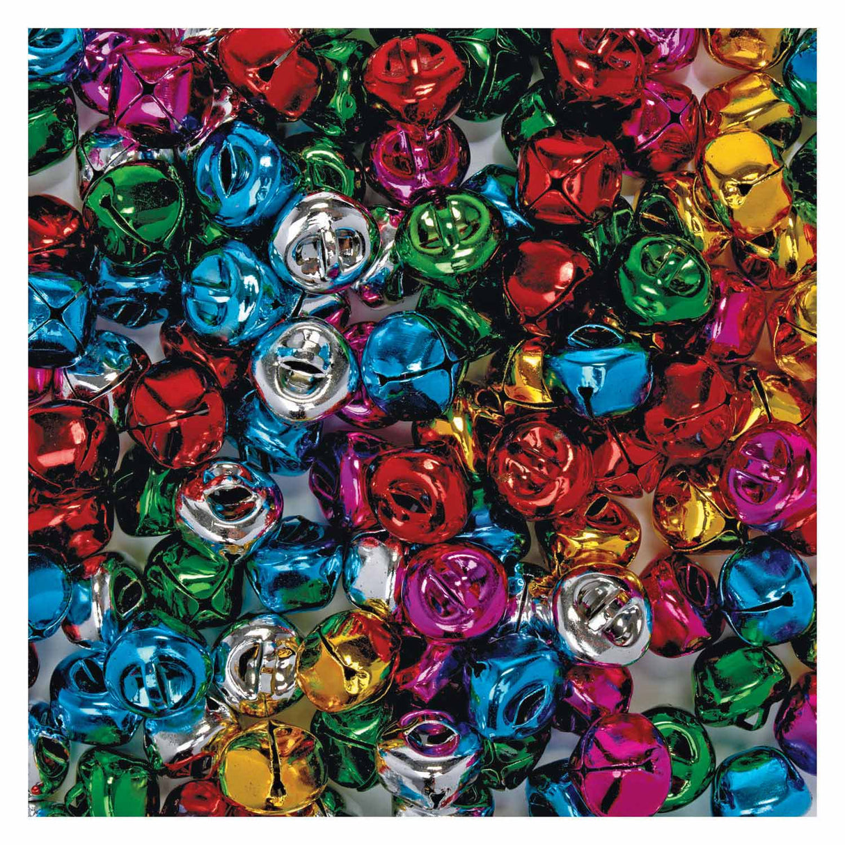 Colorations - colored craft bells, 200 pcs.