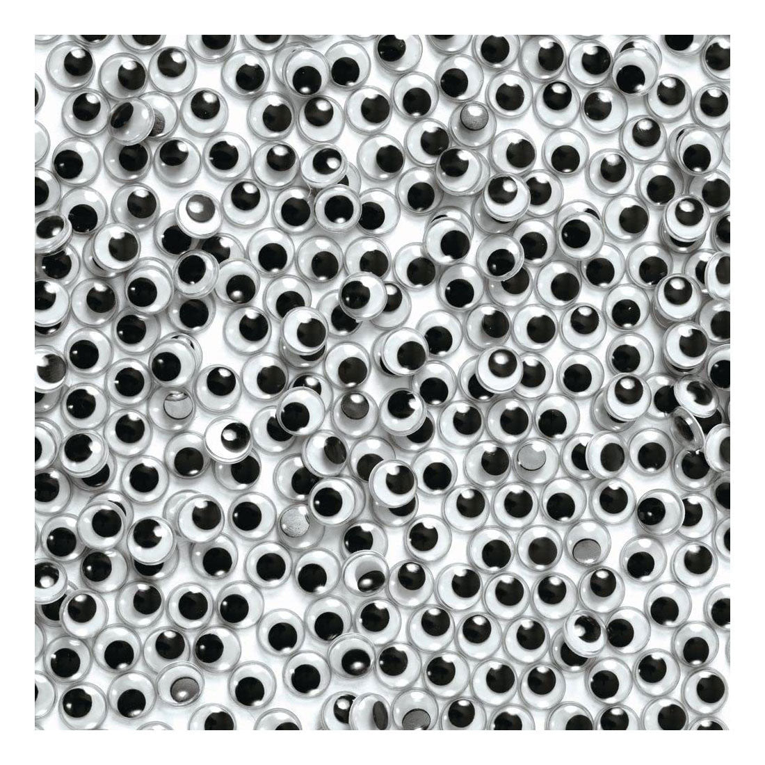 Wobbly Eyes Black, 1000 pcs.