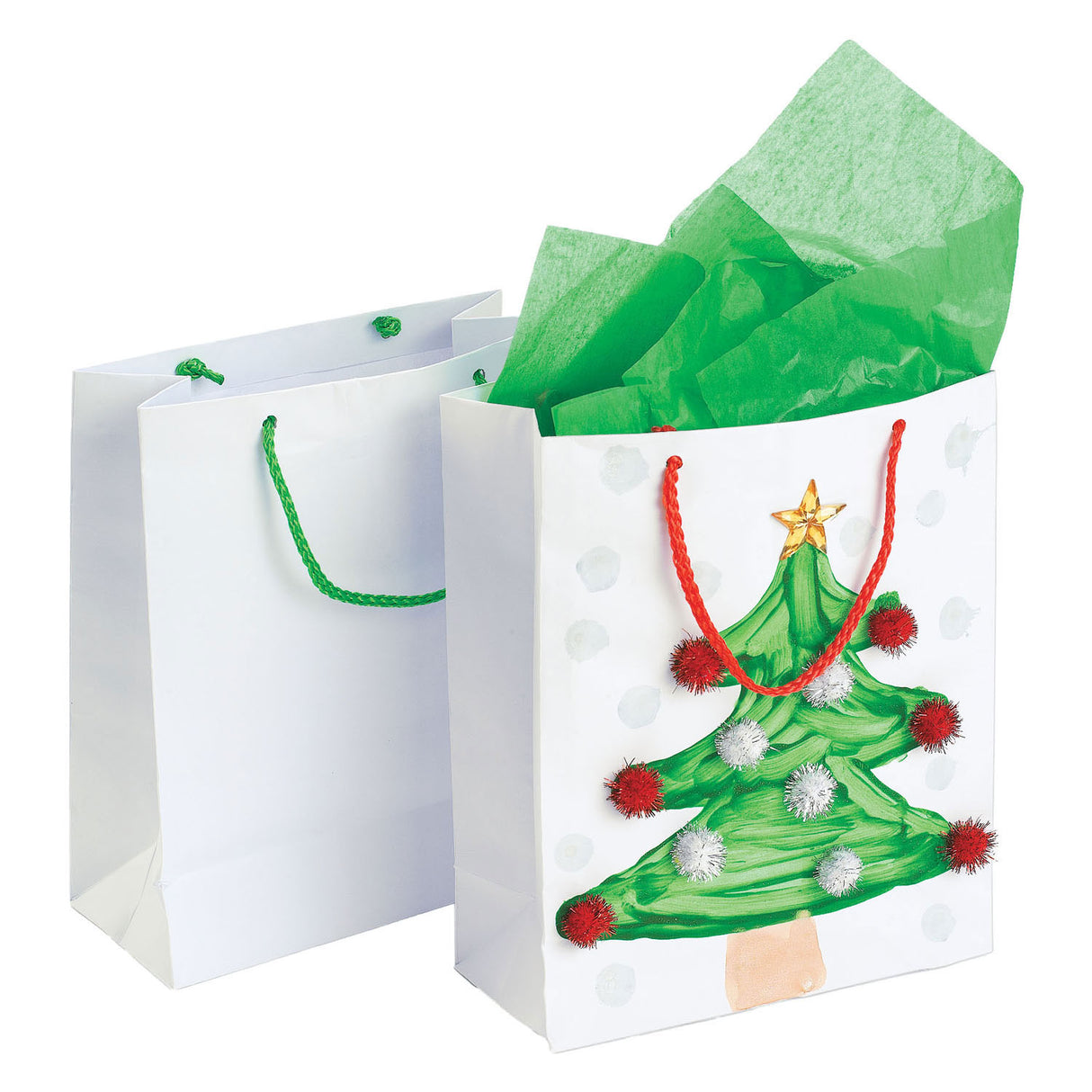 Färben - Dekorieren Sie Ihre eigene Geschenktüte, 24..