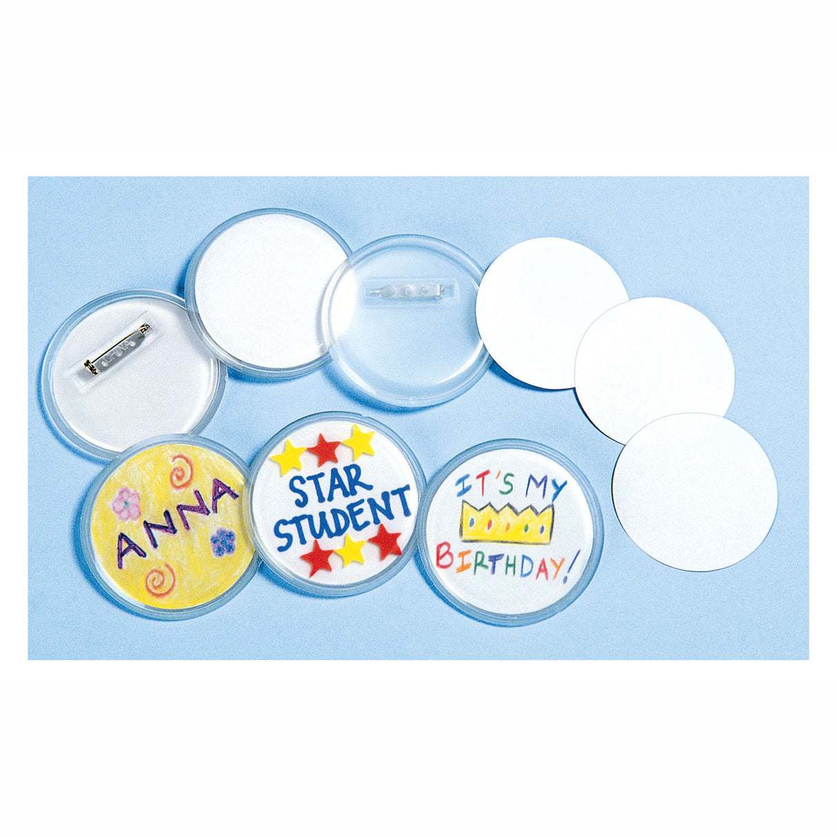 Colorations - Make your own Button, 24 pcs.