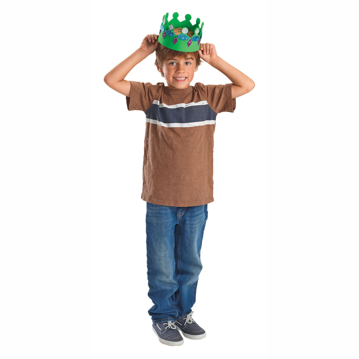 Colorations Craft Kit Crown Making, 16 pcs.