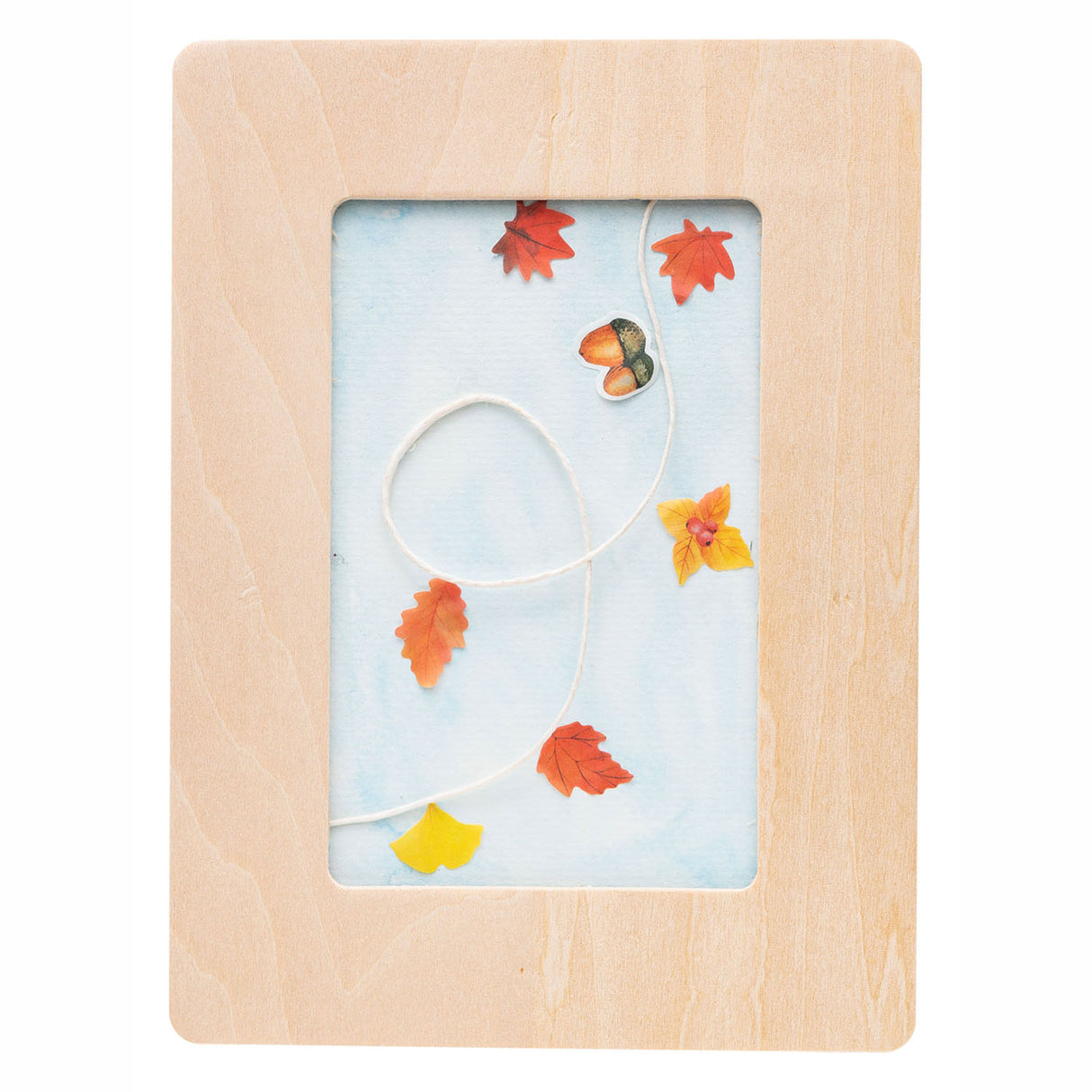 Farbgebiete - Wasbst -Herbstthema auf ROL, 80..