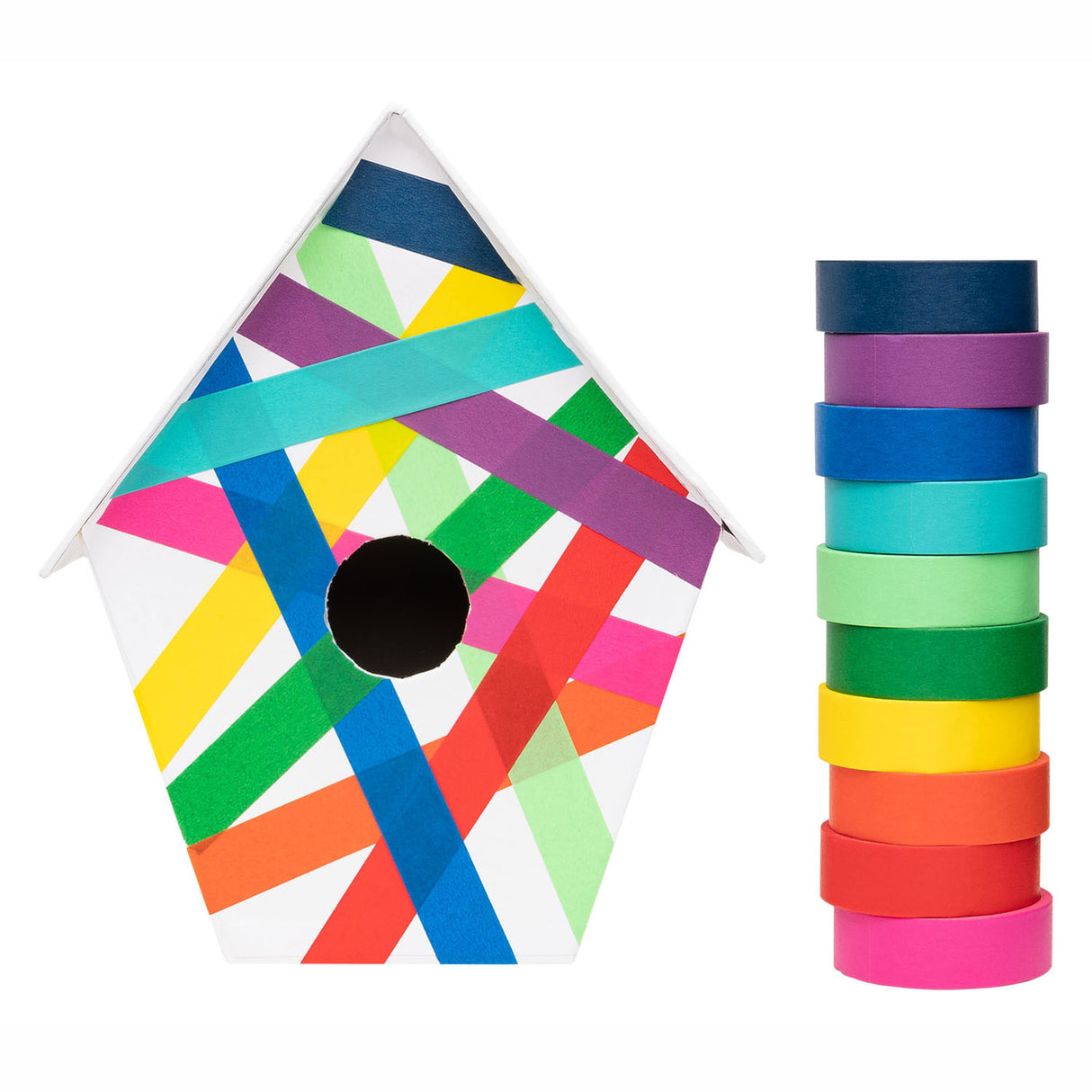 Zbarvení - Washi páska pevná barva, 10 x 500 cm