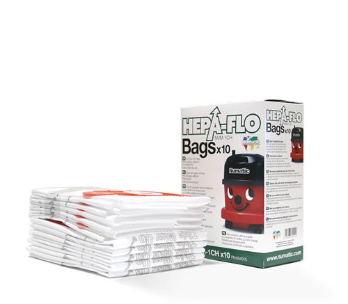 Numatic hepa-flo nvm-1ch dust bags 10 pcs