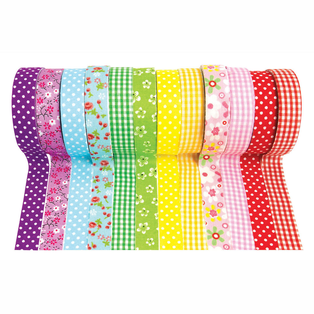 Färben - Klebebandgewebe und Muster, 12 -Set von 12