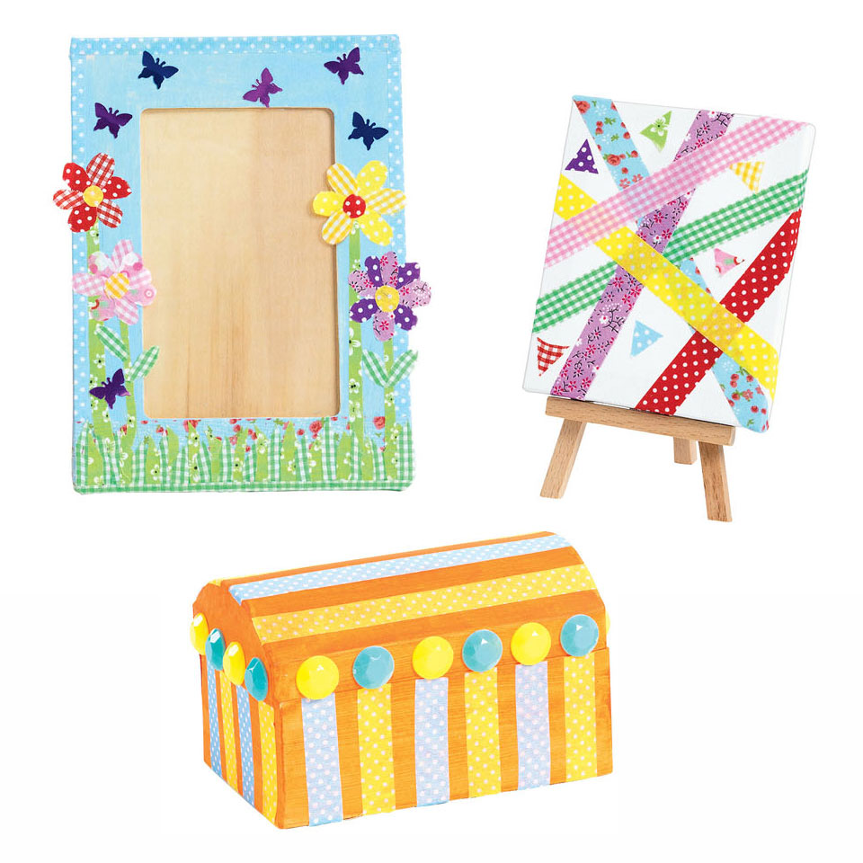 Färben - Klebebandgewebe und Muster, 12 -Set von 12