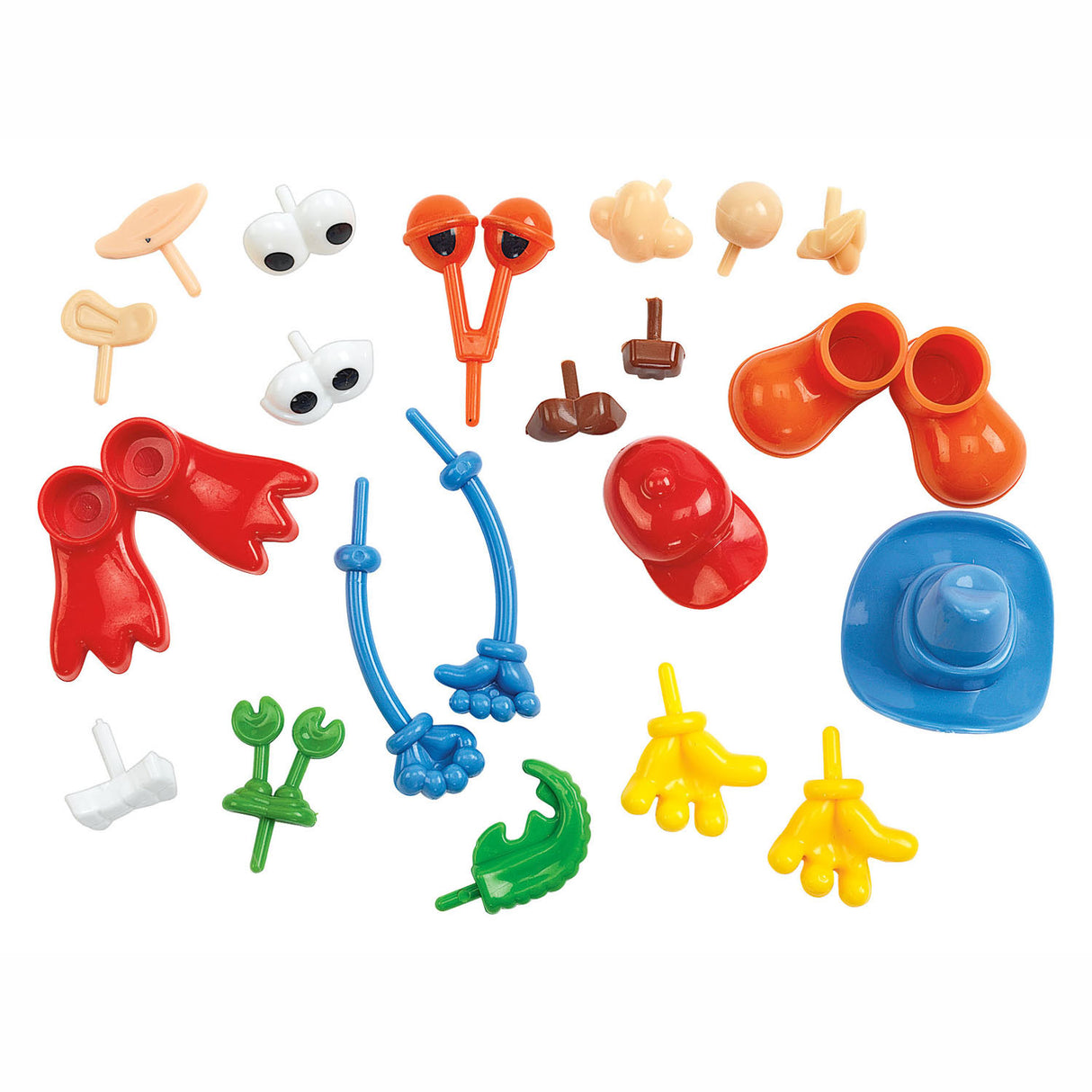 Colorations - Creative Creatures Clay Accessories, 130pcs.
