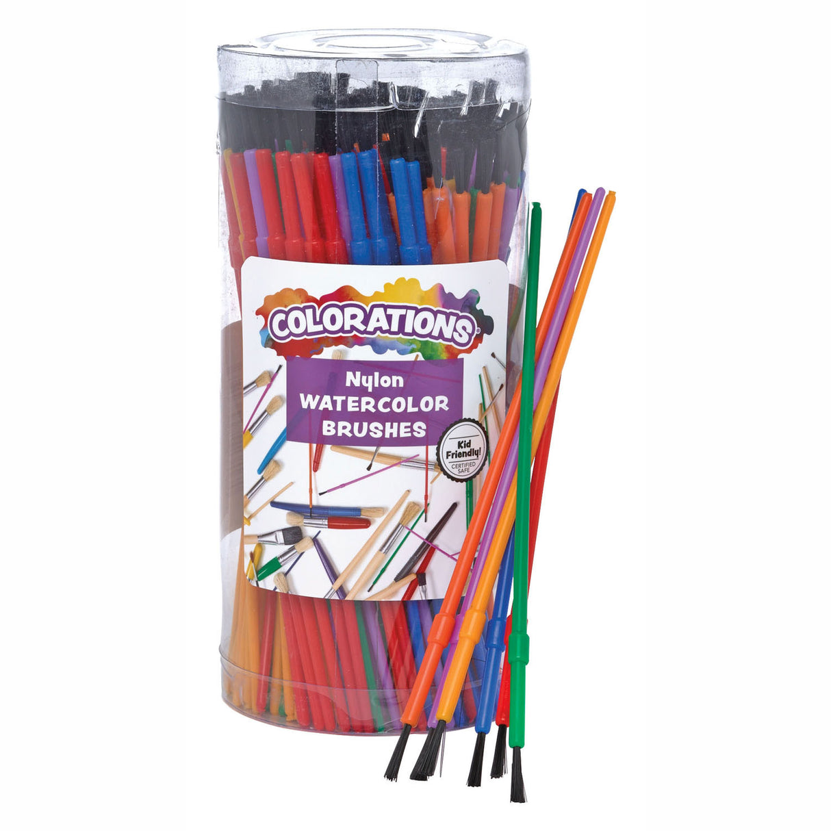 Colorations Paint Brushes, 144pcs.