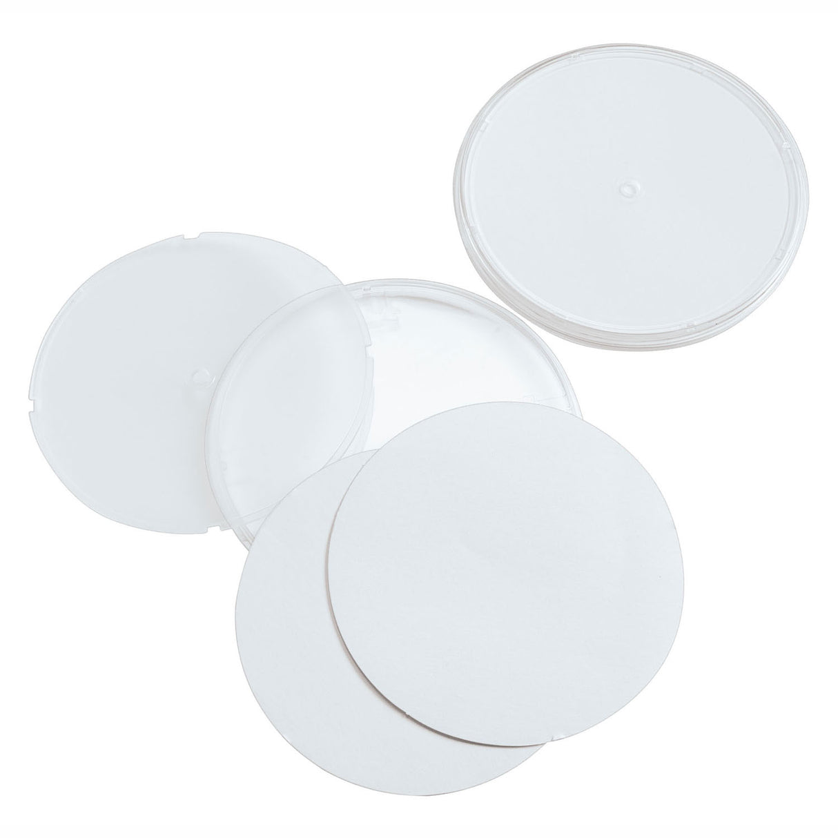 Colorations - Decorate Your Own Transparent Coasters, Set of 12