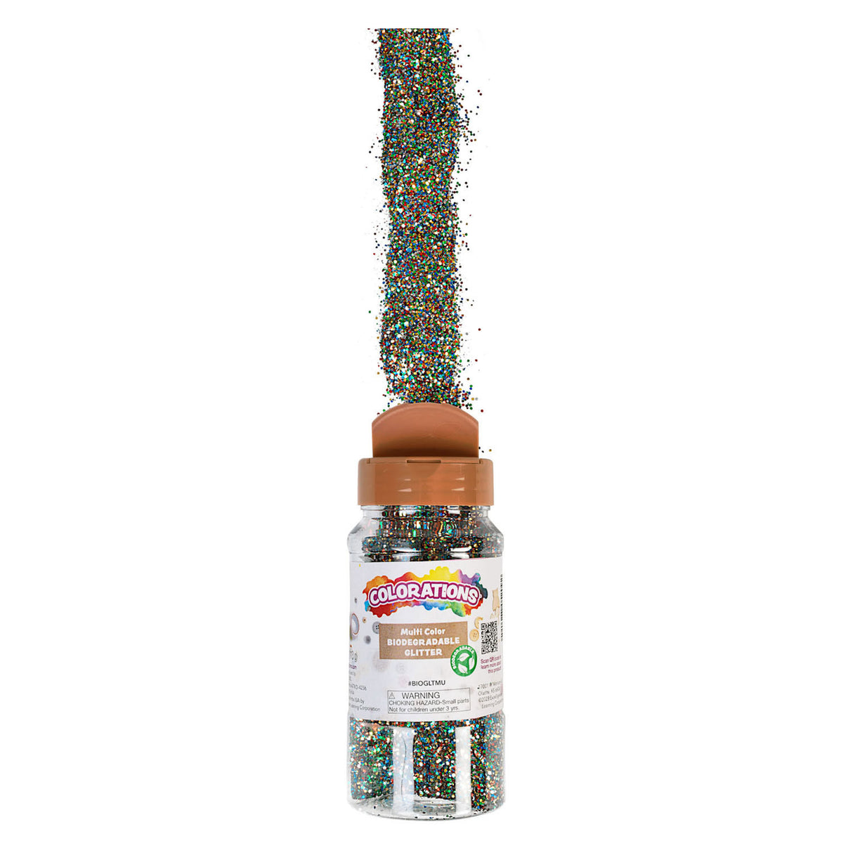 Colorations biodegradable glitter multi, 113 grams