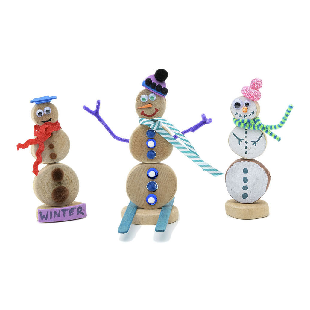 Färben - Holzscheiben rund, 1 kg