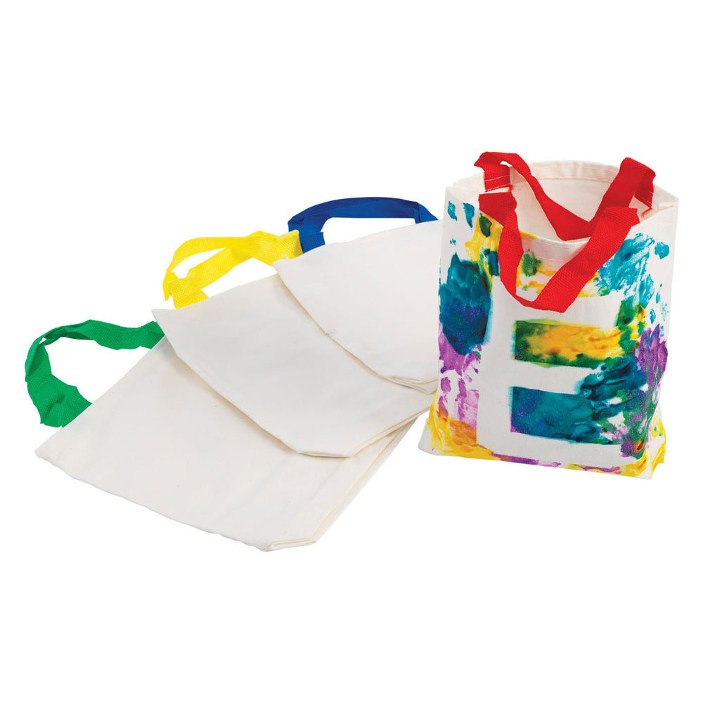 Colorations - Cotton Tote Bag, Set of 12