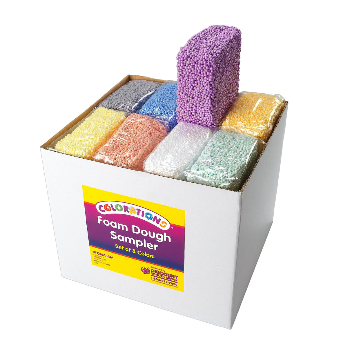 Färbung - Schaumstofffarbe, 8 -Set von 8