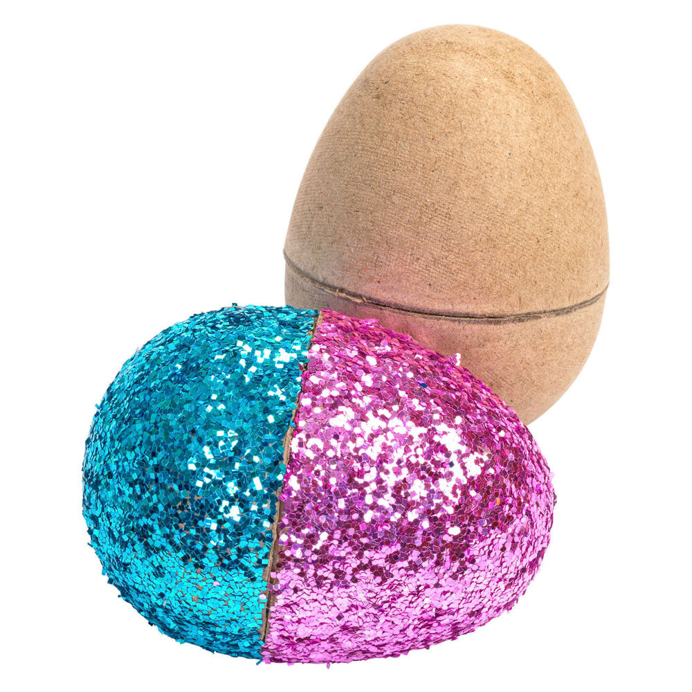 Farbgebiete - Dekorieren Sie Ihre eigenen Eierpapier -Mâché, 12st.